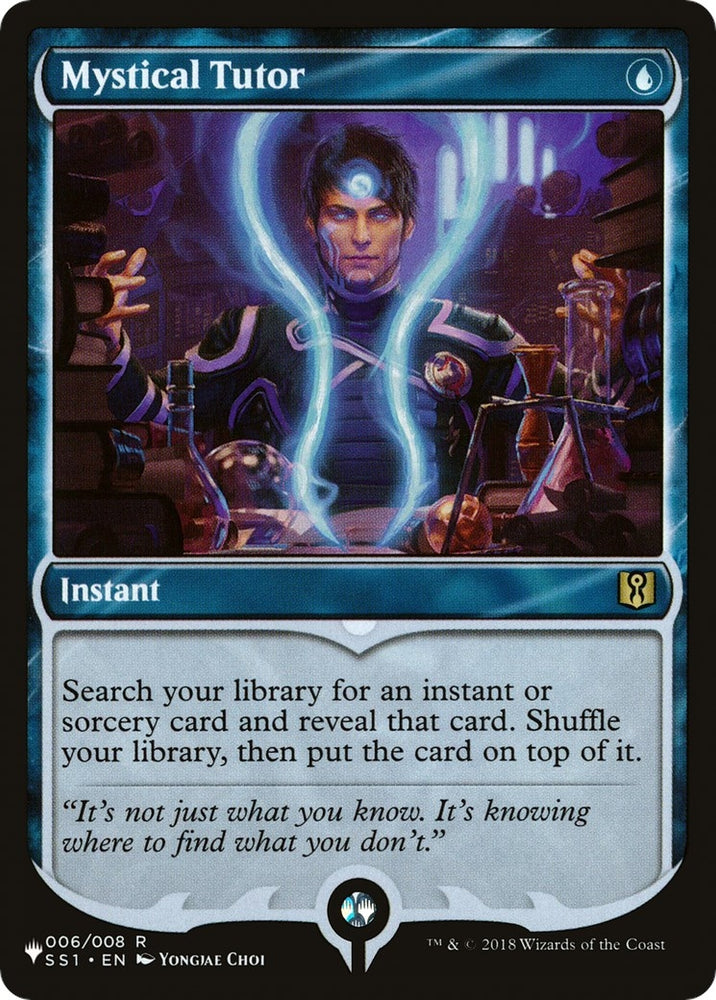 Image for Mystical Tutor (6) [The List Reprints]