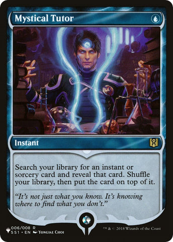 Image for Mystical Tutor (6) [The List Reprints]