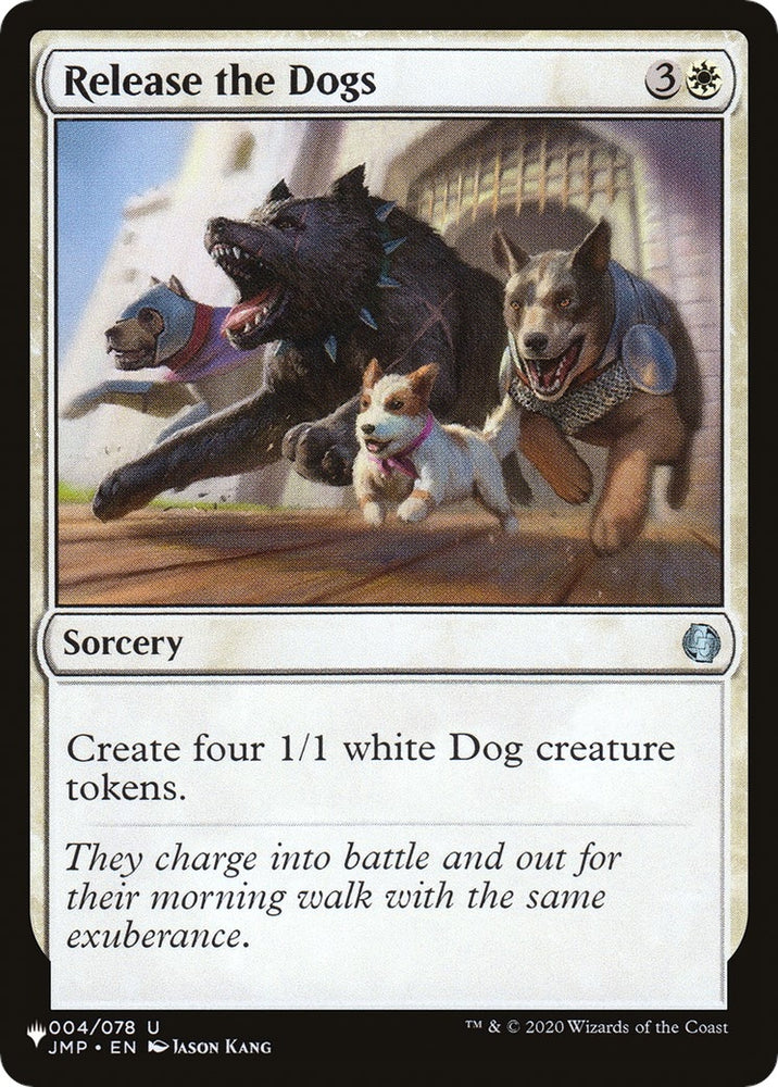 Image for Release the Dogs (4) [The List Reprints]