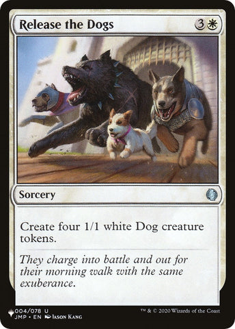 Image for Release the Dogs (4) [The List Reprints]
