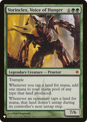 Image for Vorinclex, Voice of Hunger (127) [The List Reprints]