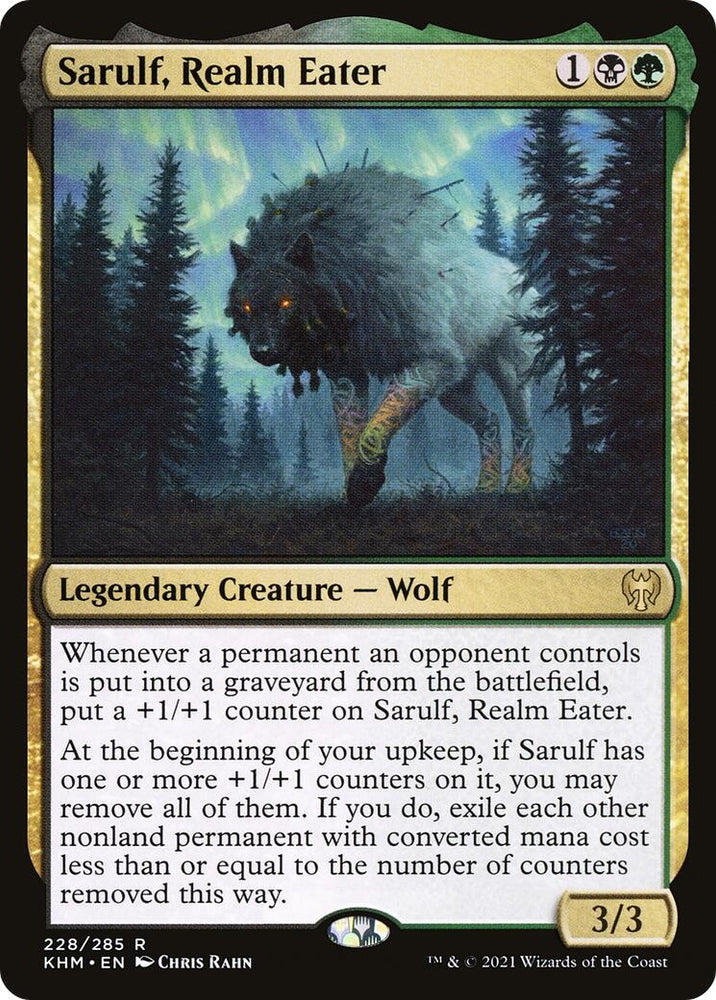 Image for Sarulf, Realm Eater (228) [Kaldheim]