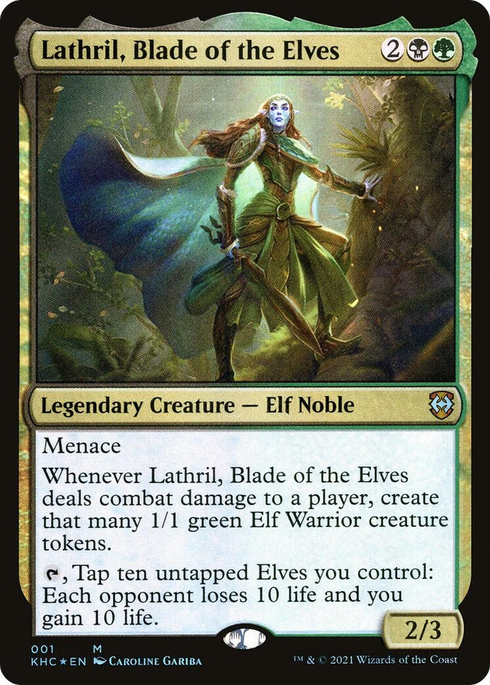 Image for Lathril, Blade of the Elves (1) [Commander: Kaldheim]