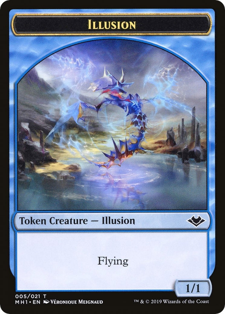 Image for Illusion // Bear Double-Sided Token (5 // 11) [Modern Horizons]