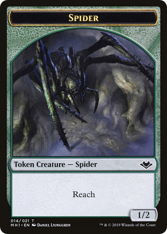 Image for Spider // Spirit Double-Sided Token (14 // 16) [Modern Horizons]