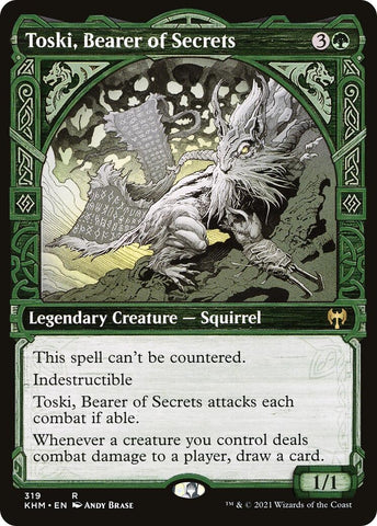 Image for Toski, Bearer of Secrets (Showcase) (319) [Kaldheim]