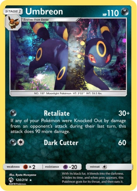 Image for Umbreon (120/214) [Blister Exclusives]