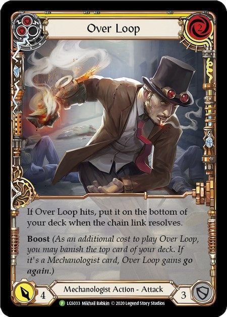 Image for Over Loop (Yellow) - LGS033 (LGS033) (Flesh and Blood: Promo Cards) - Flesh and Blood TCG