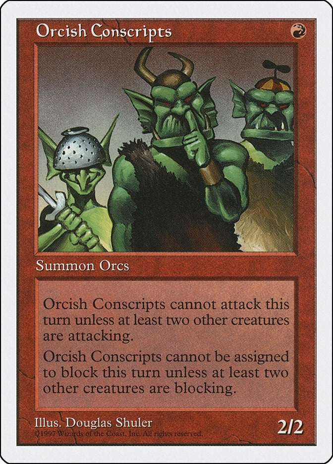 Image for Orcish Conscripts [Fifth Edition]
