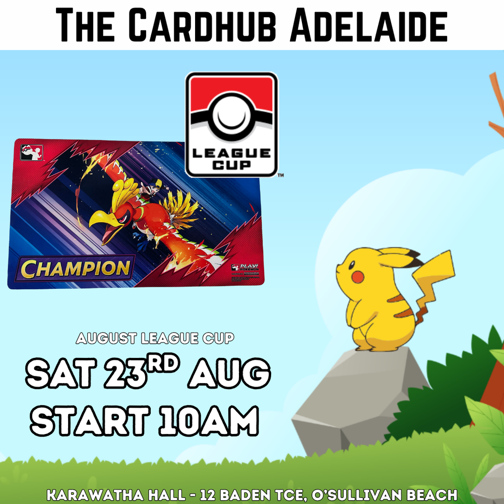 The Cardhub Adelaide Pokémon League Cup - Entry