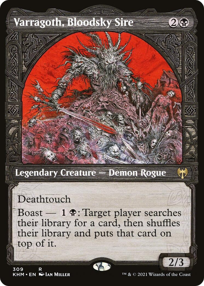 Image for Varragoth, Bloodsky Sire (Showcase) (309) [Kaldheim]