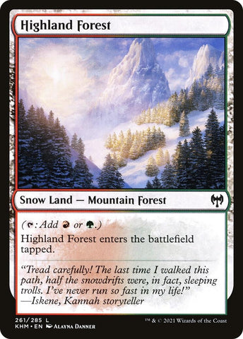 Image for Highland Forest (261) [Kaldheim]