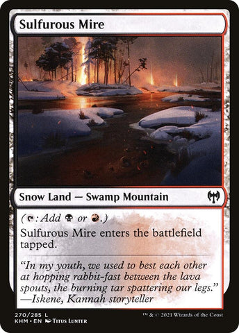 Image for Sulfurous Mire (270) [Kaldheim]