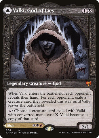 Image for Valki, God of Lies (Showcase) (308) [Kaldheim]