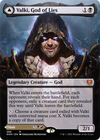 Image for Valki, God of Lies (Borderless) (286) [Kaldheim]