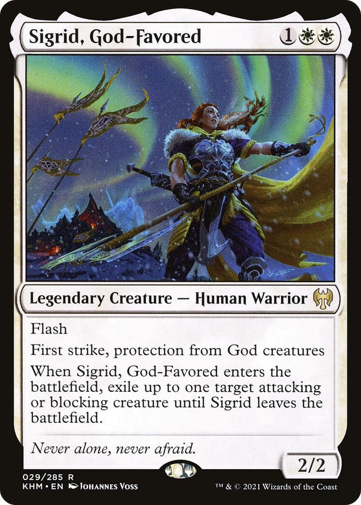 Image for Sigrid, God-Favored (29) [Kaldheim]