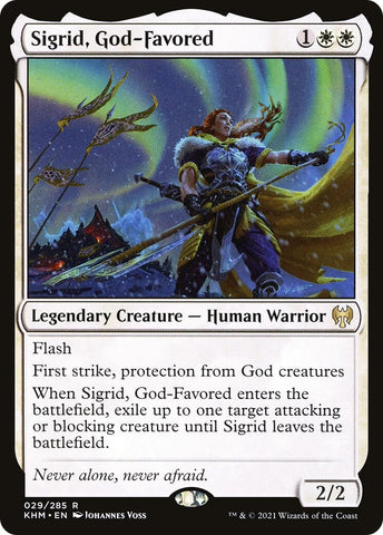 Image for Sigrid, God-Favored (29) [Kaldheim]