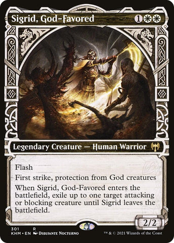 Image for Sigrid, God-Favored (Showcase) (301) [Kaldheim]