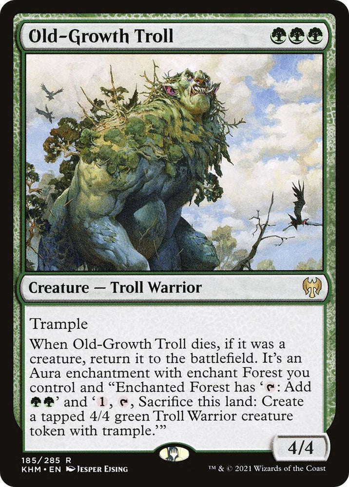 Image for Old-Growth Troll (185) [Kaldheim]