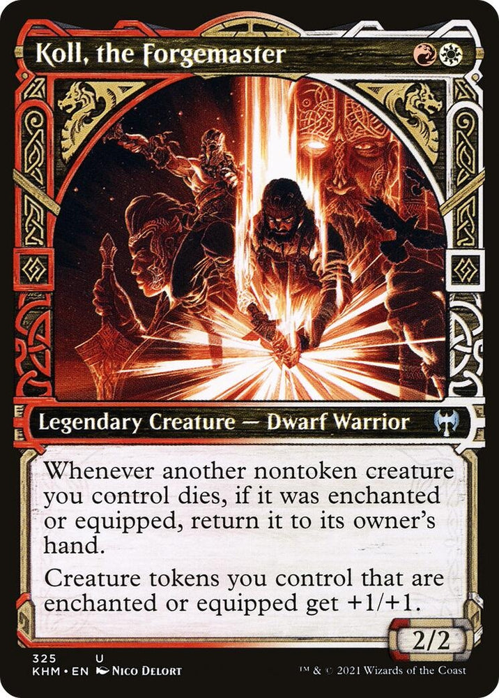 Image for Koll, the Forgemaster (Showcase) (325) [Kaldheim]
