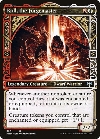Image for Koll, the Forgemaster (Showcase) (325) [Kaldheim]