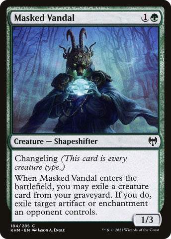 Image for Masked Vandal (184) [Kaldheim]