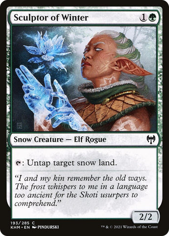 Image for Sculptor of Winter (193) [Kaldheim]