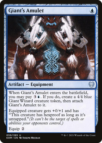 Image for Giant's Amulet (59) [Kaldheim]