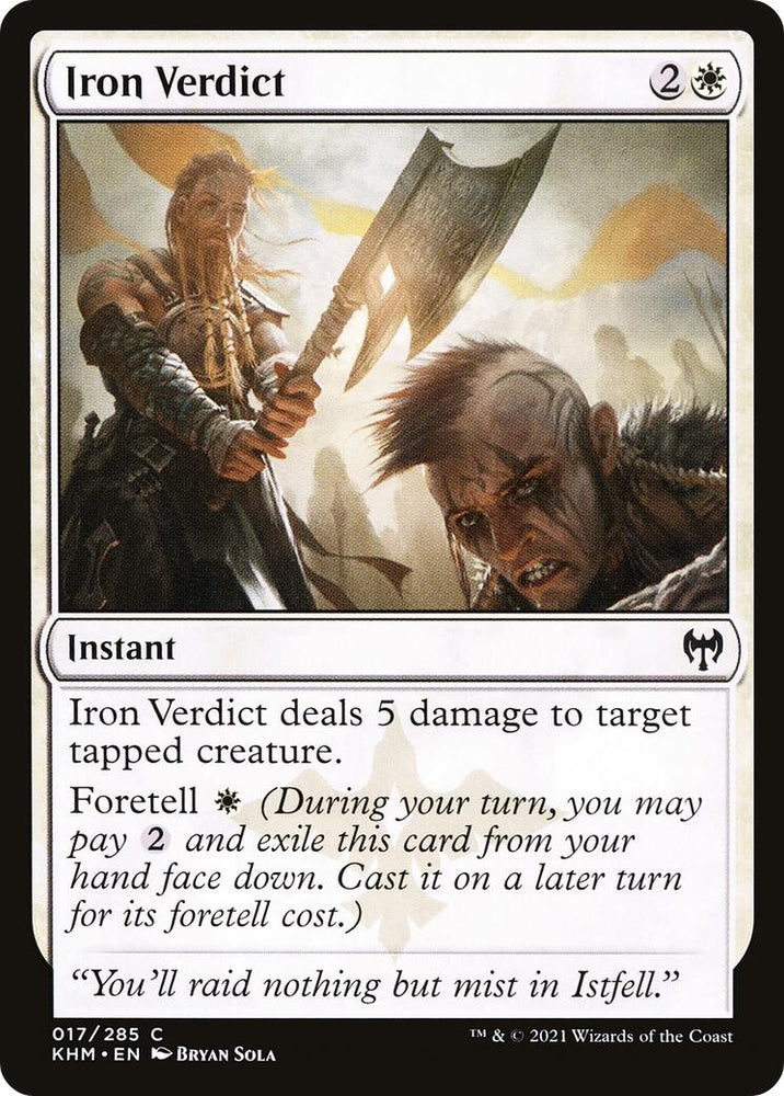 Image for Iron Verdict (17) [Kaldheim]