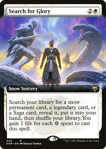 Image for Search for Glory (Extended Art) (340) [Kaldheim]