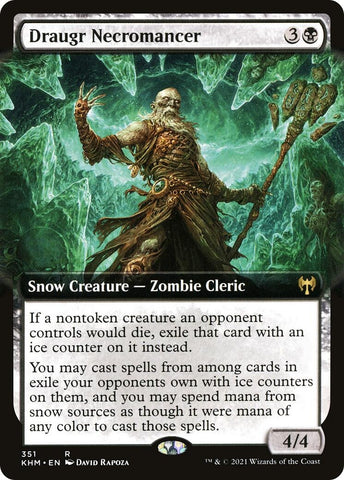 Image for Draugr Necromancer (Extended Art) (351) [Kaldheim]