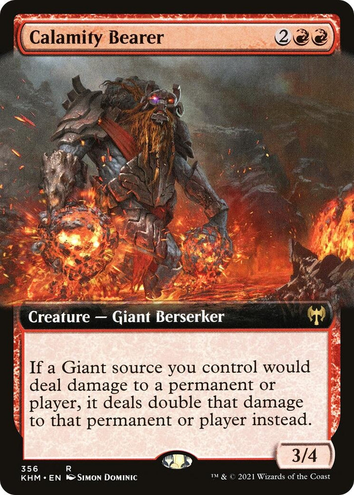 Image for Calamity Bearer (Extended Art) (356) [Kaldheim]