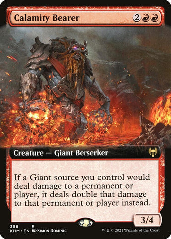 Image for Calamity Bearer (Extended Art) (356) [Kaldheim]
