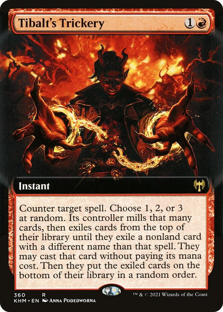 Image for Tibalt's Trickery (Extended Art) (360) [Kaldheim]