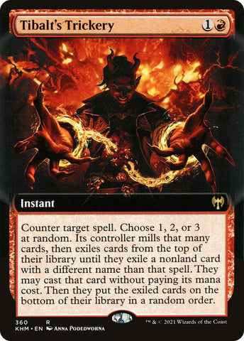 Image for Tibalt's Trickery (Extended Art) (360) [Kaldheim]