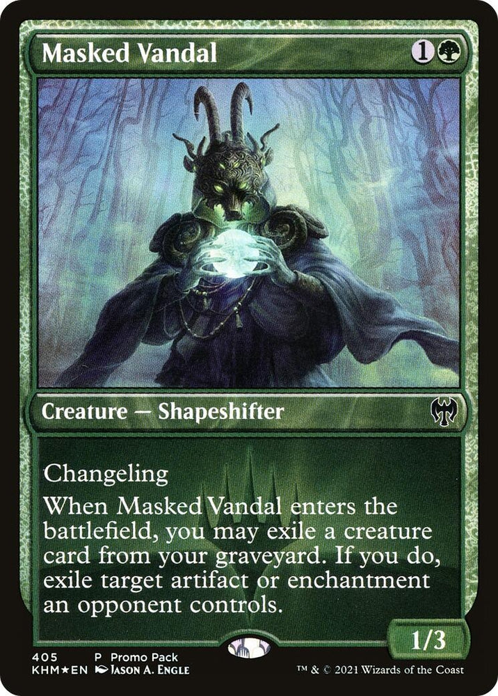 Image for Masked Vandal (405) [Promo Pack: Kaldheim]