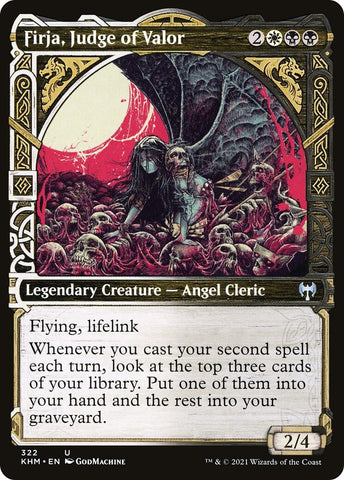 Image for Firja, Judge of Valor (Showcase) (322) [Kaldheim]