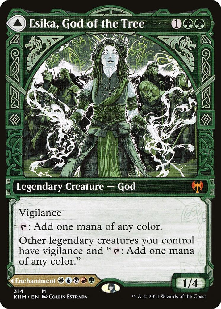 Image for Esika, God of the Tree (Showcase) (314) [Kaldheim]