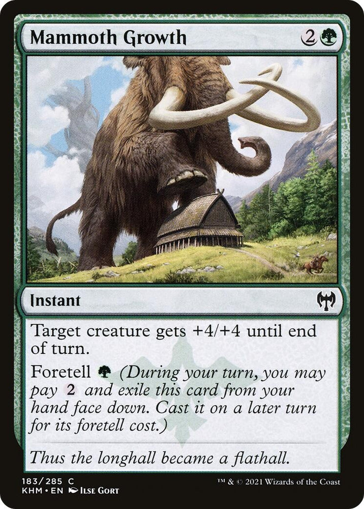 Image for Mammoth Growth (183) [Kaldheim]