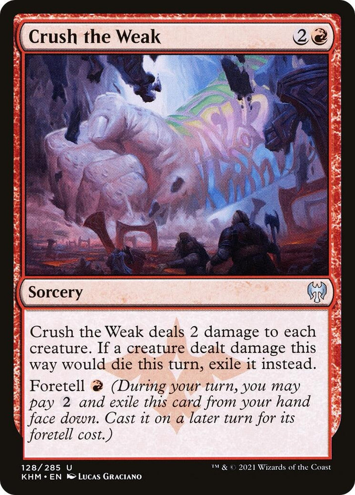 Image for Crush the Weak (128) [Kaldheim]