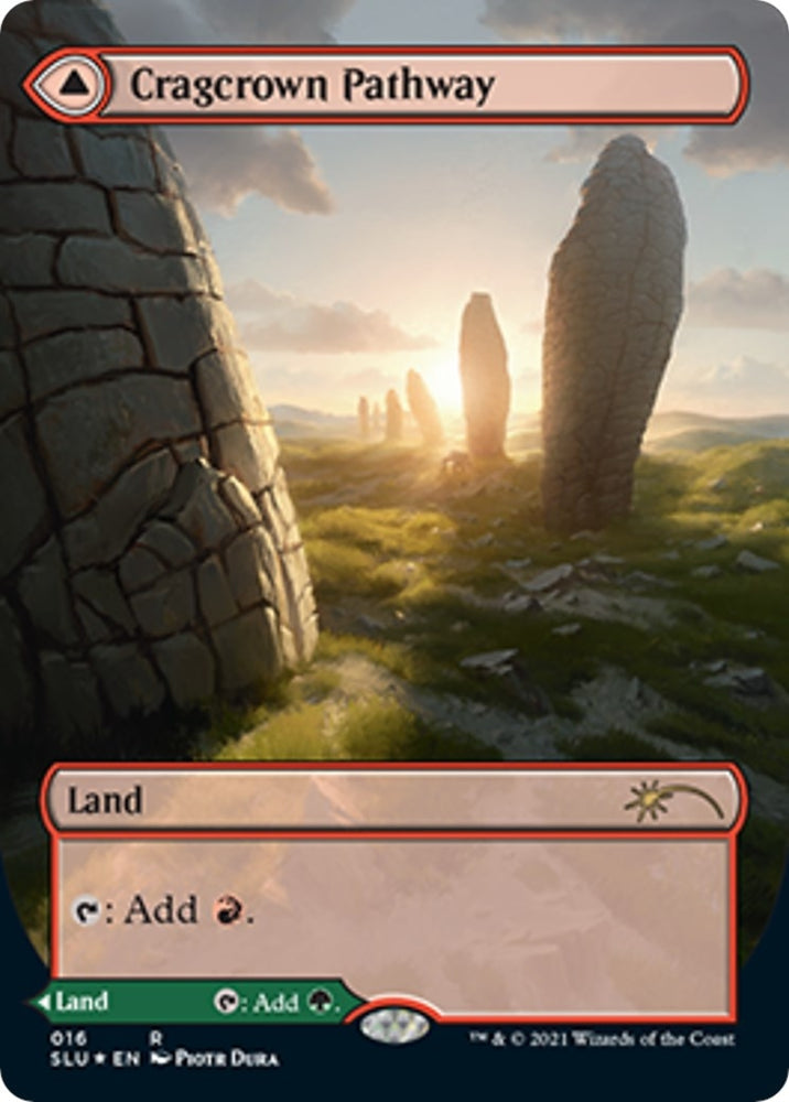 Image for Cragcrown Pathway (Borderless) (16) [Secret Lair Series]