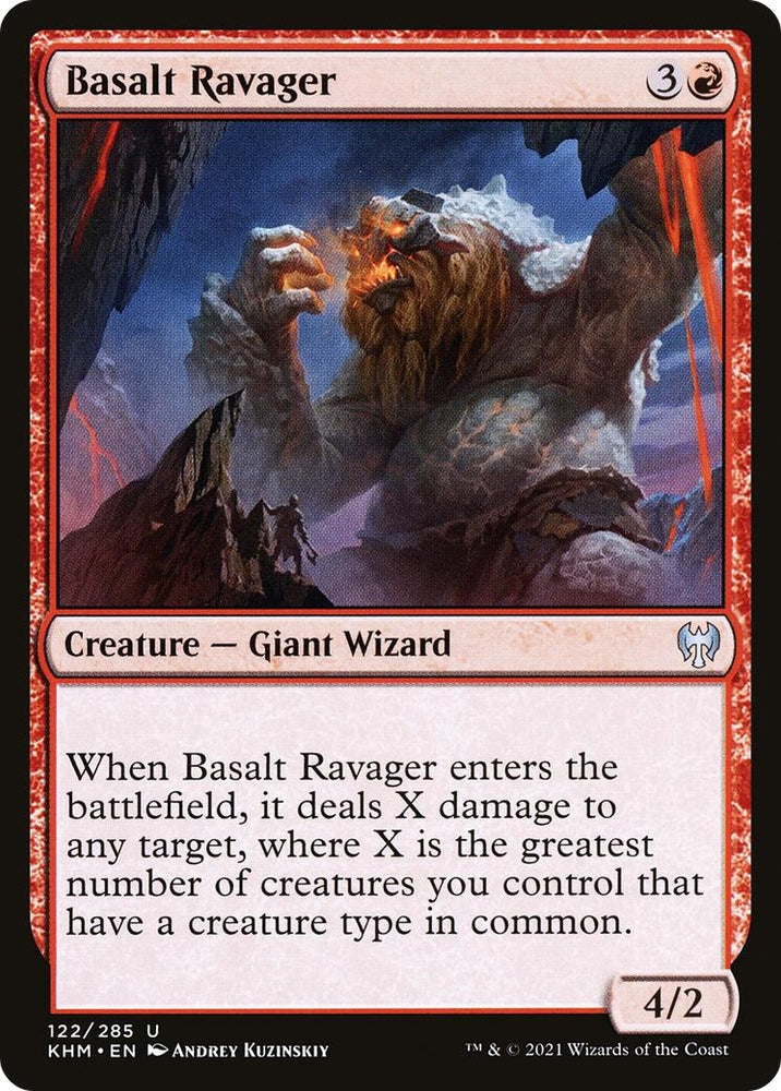 Image for Basalt Ravager (122) [Kaldheim]
