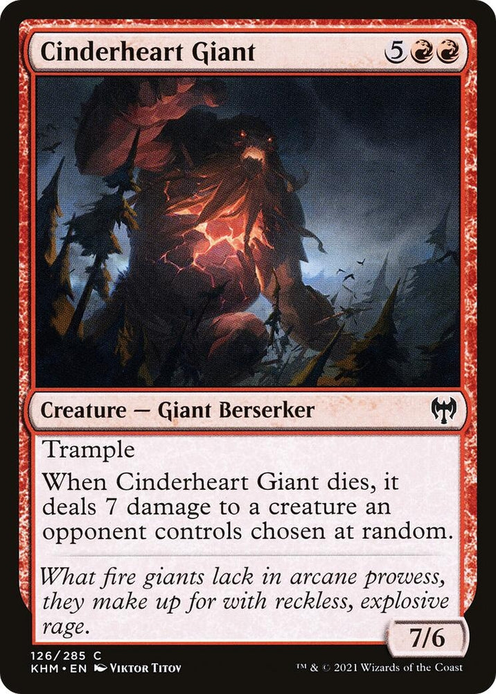Image for Cinderheart Giant (126) [Kaldheim]