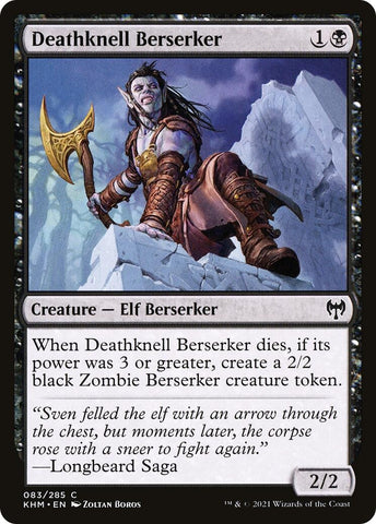 Image for Deathknell Berserker (83) [Kaldheim]