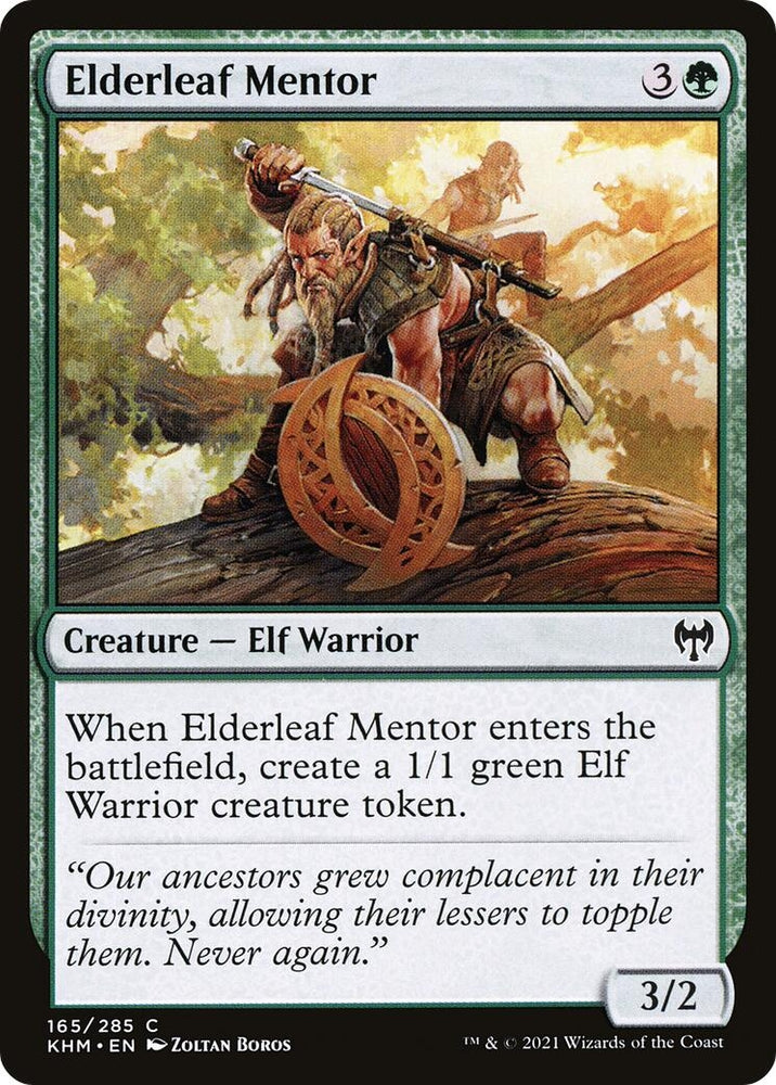 Image for Elderleaf Mentor (165) [Kaldheim]