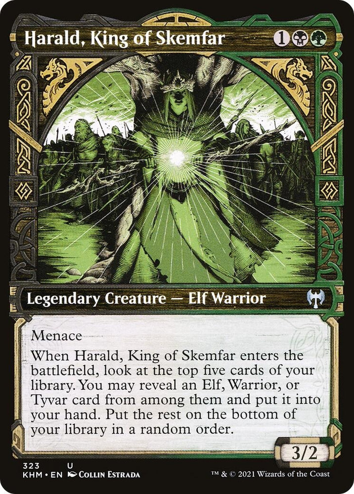 Image for Harald, King of Skemfar (Showcase) (323) [Kaldheim]