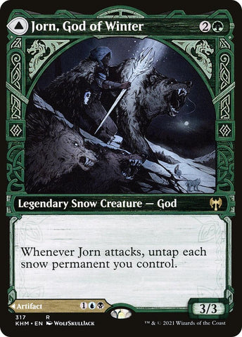Image for Jorn, God of Winter (Showcase) (317) [Kaldheim]