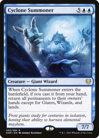 Image for Cyclone Summoner (52) [Kaldheim]