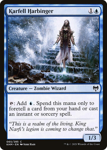 Image for Karfell Harbinger (65) [Kaldheim]