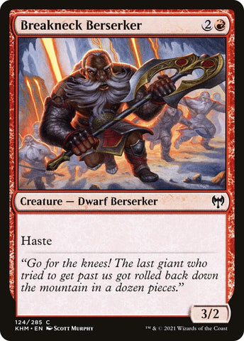 Image for Breakneck Berserker (124) [Kaldheim]